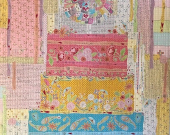 Limited Edition Eat Cake Collage Pattern by Laura Heine
