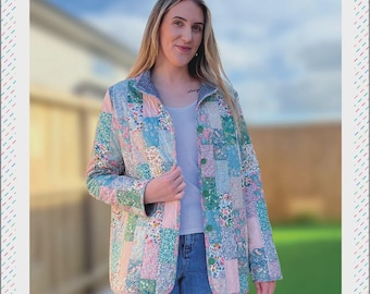 Laura Jacket Plus Sizes Paper Pattern