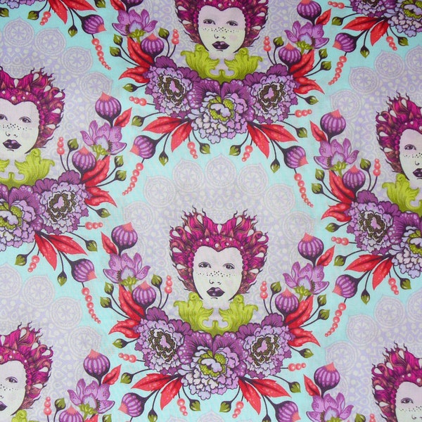 Tula Pink - Elizabeth 16th Century Selfie Sold by the Fat Quarter