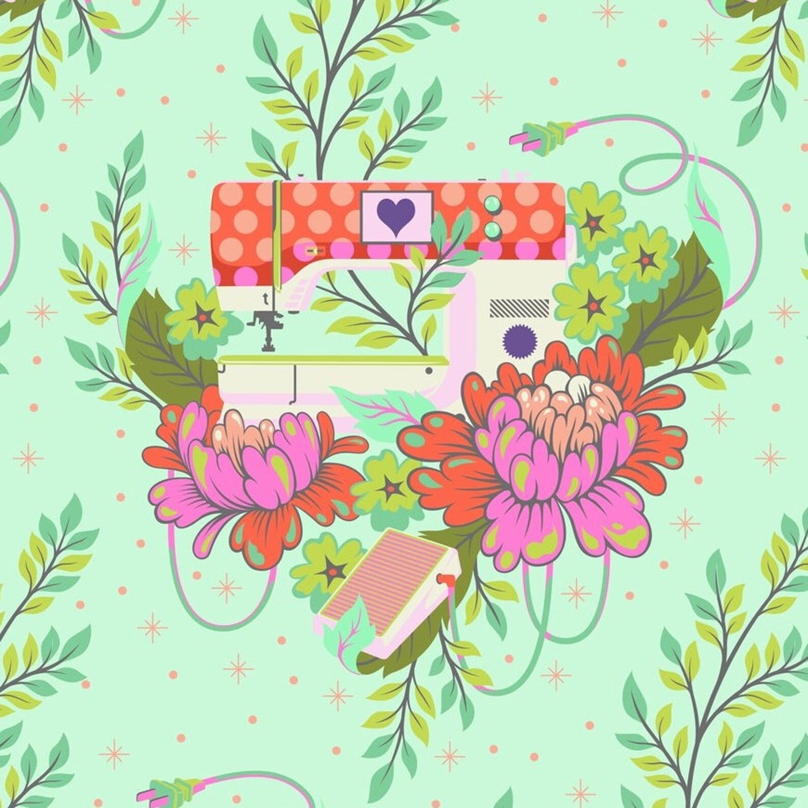 Tula pink petal to the metal bag sale