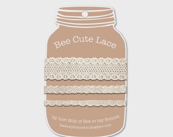 Lori Holt Vintage Lace Trim Natural Assortment 1