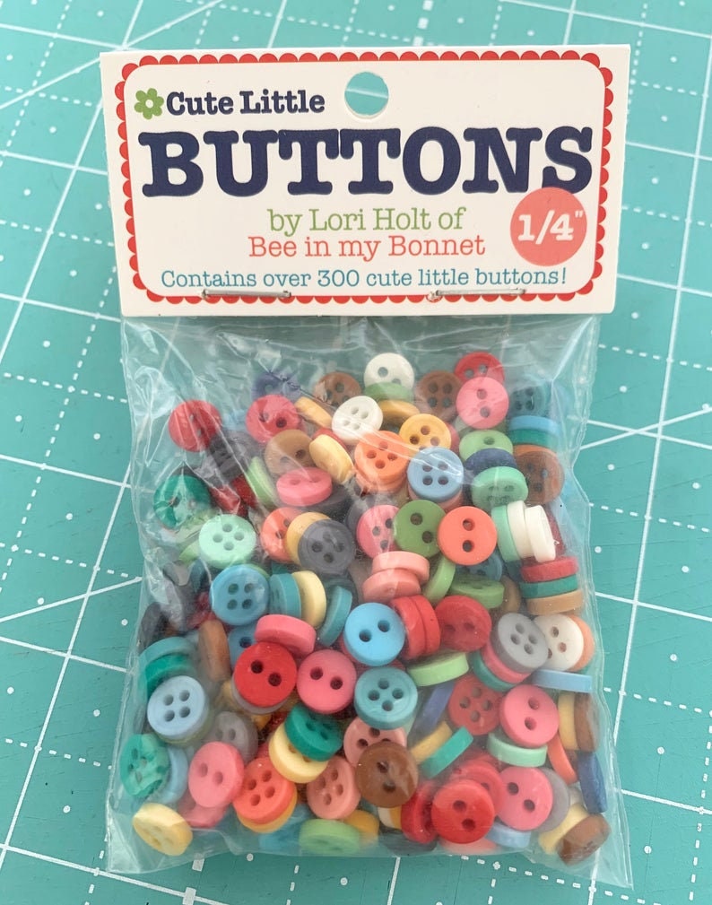 Lori Holt Cute Little Buttons 1/4in 300ct Etsy