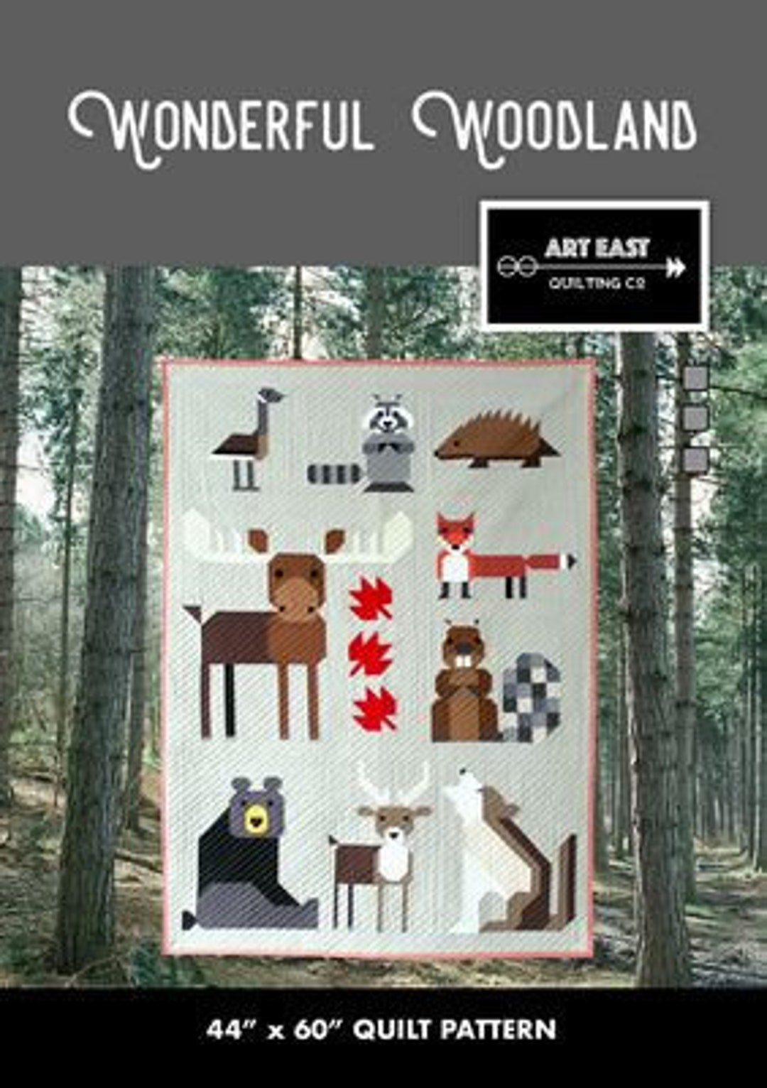 Wonderful Woodland Quilt Pattern - Etsy
