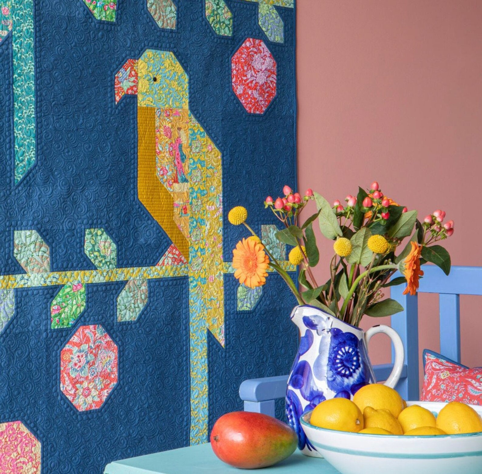 Mango Garden Kit Using Tildas Fabricline Bloomsville - Etsy