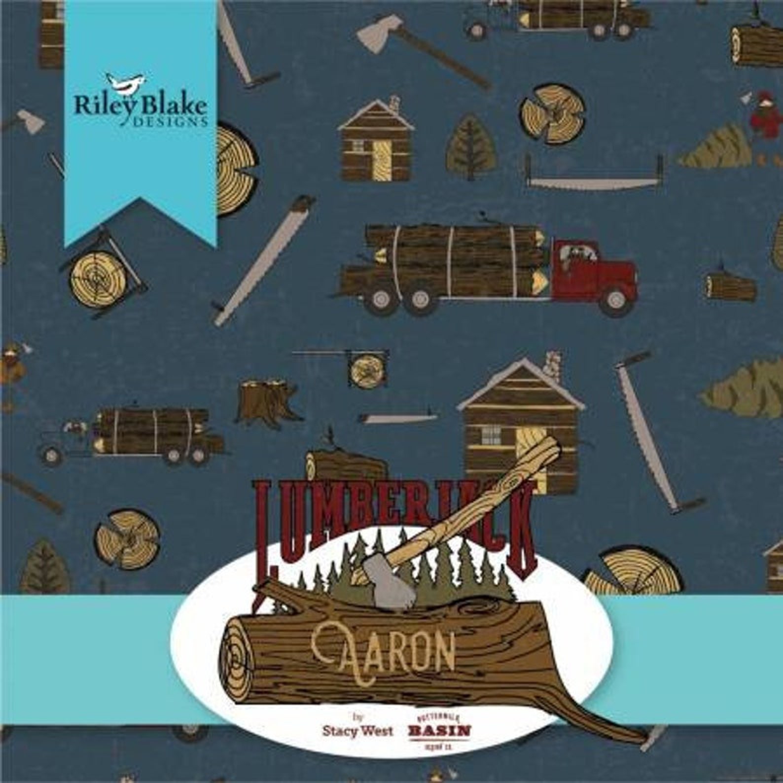 Winter Pines Quilt Kit Includes Pattern From Buttermilk Etsy