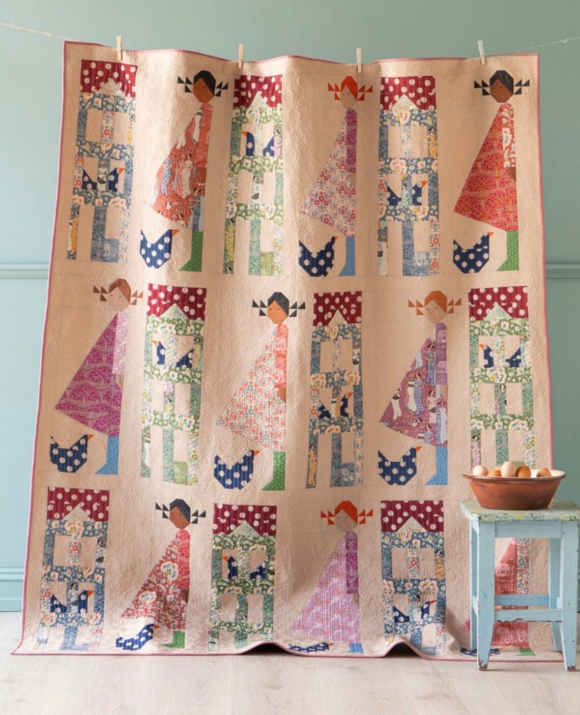 Henhouse Quilt Kit Quilt Kit Featuring Tilda Etsy