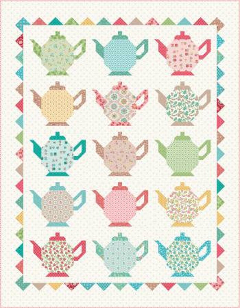 Granny's Garden Quilt Kit by Lori Holt of Bee in My Bonnet | Etsy