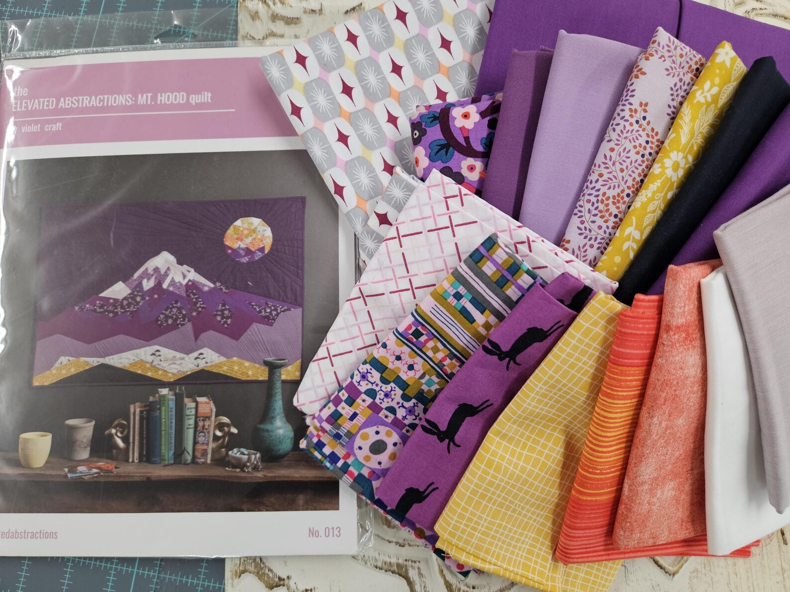 The Elevated Abstractions MT. HOOD Quilt Pattern by Violet Craft ...