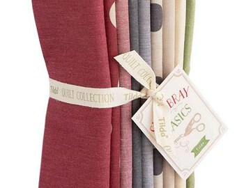 Seasonal Chambray FQB 9pc 20x22in Winter Hues