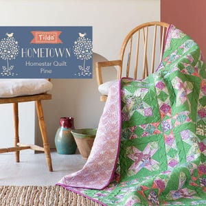 Hometown Homestar Quilt Kit ~ OOP ~ Limited ~ TILDA~ 2 colourway options available