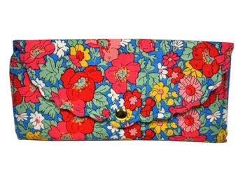 Liberty Fabrics Cosmo Flower Sewing Roll ~ Available in two color choices