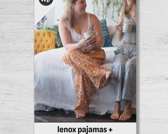 Lenox Pajamas Plus Paper Pattern