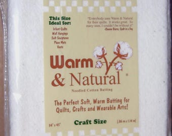 Warm & Natural Craft Size Batting