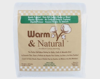 Batting Warm & Natural Queen size