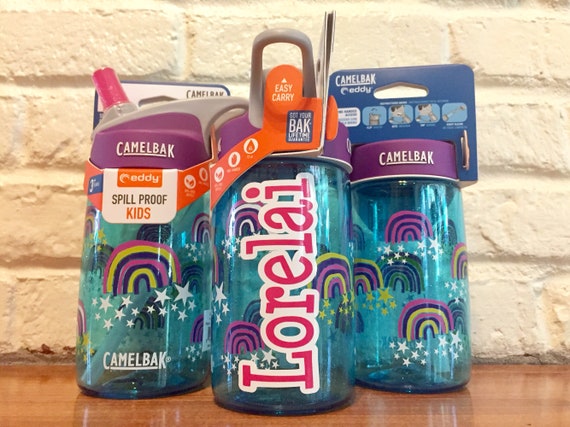 glitter camelbak water bottle