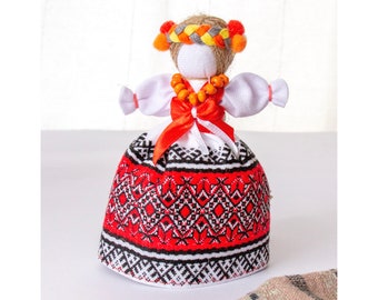 Ukrainian Motanka doll, Woman talisman doll, Ukrainian Handmade Gift, Ukrainian gift Easter, collectible doll amulet magical gift