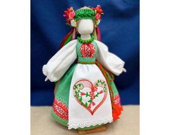 Ukraine gift Motanka doll, handmade Ukraine souvenir, Art Ukraine folk gift Made in Ukraine, Slavic Amulet family, talisman Prosperity gift