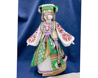 Motanka doll Ukrainian souvenir Ukrainian Handmade Motanka doll Ukraine gift OOAK doll Easter gift amulet magical collectible doll