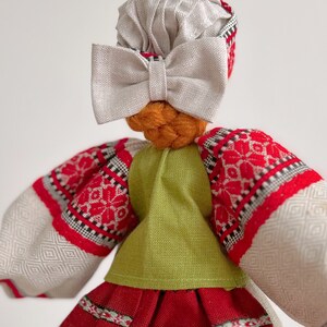 Motanka doll Ukraine gift, Ukrainian doll Motanka Ukrainian folk art, Gift for parents Homedecor Amulet for woman Magical gift for mother image 7