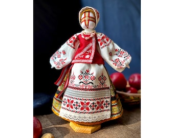 Ukraine Motanka Doll Handmade doll from Ukraine Christmas gift mom art Pregnancy gift doll amulet OOAK doll Motanka doll Ukrainian