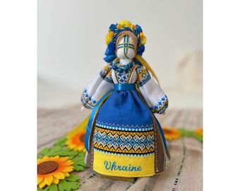 Ukrainian Doll Motanka, Ukrainian Handmade, Christmas gift Ukrainian Handmade, Magical doll, Ukraine Ornament, Protective Amulet Protection