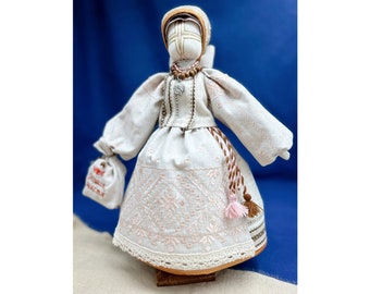 Ukrainian doll Motanka Ukrainian art Ukraine gifts mom Slavic talisman lucky charm Homedecor Talisman Folk Handmade Doll Made in Ukraine