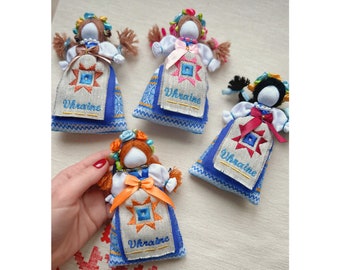 Ukraine Motanka doll, Gift from Ukraine souvenir doll Motanka Ukraine Fridge magnet Ukraine, Home talisman protection amulet magical doll