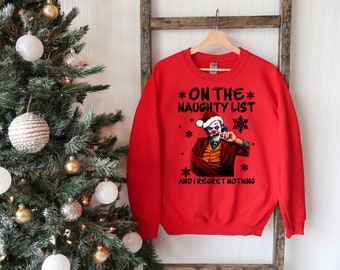 the joker christmas jumper