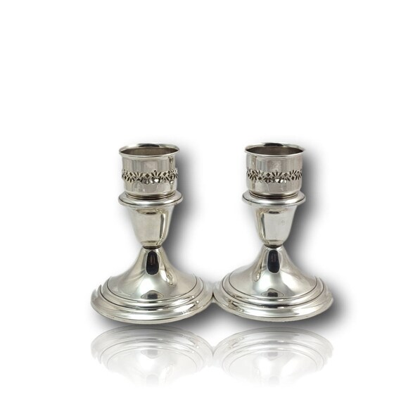 Gorham sterling deals candlesticks 661