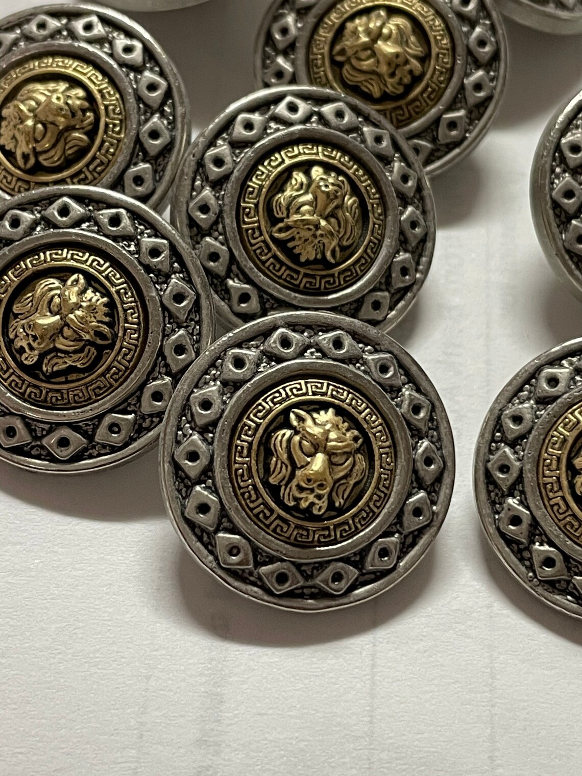 Medusa Buttons Etsy