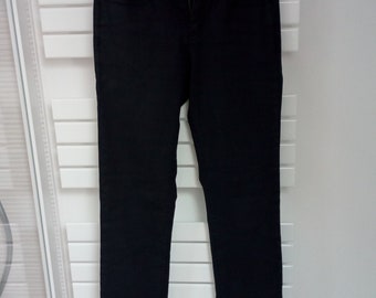 Women's trousers jeans stretch GERARD DAREL color blue oil effect glazed size 36 materials cotton and elastane