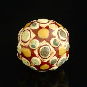Very rare Chinese Warring States Period (475- 221 BC)  composite bead: WS 38