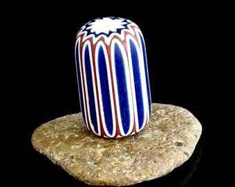 Alte venezianische 6-lagige Chevron-Perle: V 407