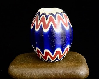 Alte venezianische 6-lagige Chevron-Perle: V 854