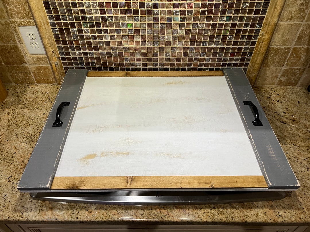 Rustic Noodle Stove Top Cover Tray Board 22x 30 Standard Etsy