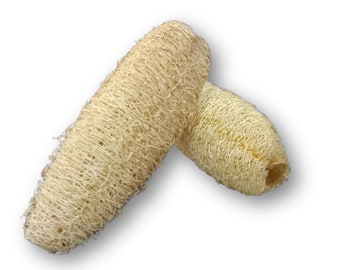 Local Loofah Sponge, African Natural Exfoliating Sponge for Bathing, Traditional Body Scrub