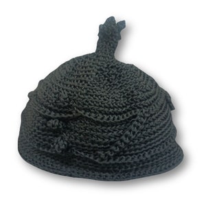 Benin Royal King's Traditional Cap | Crotchet Wool Hat for Cultural Attire