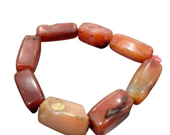 Original Agate Bracelet, African Beads, Igbo Benin Nigeria Beads African Jewelry