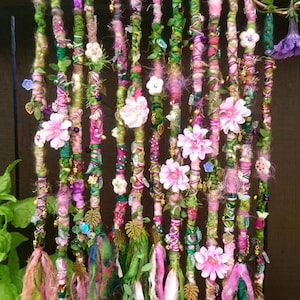Boho Haarband aus recycelter Sari Seide