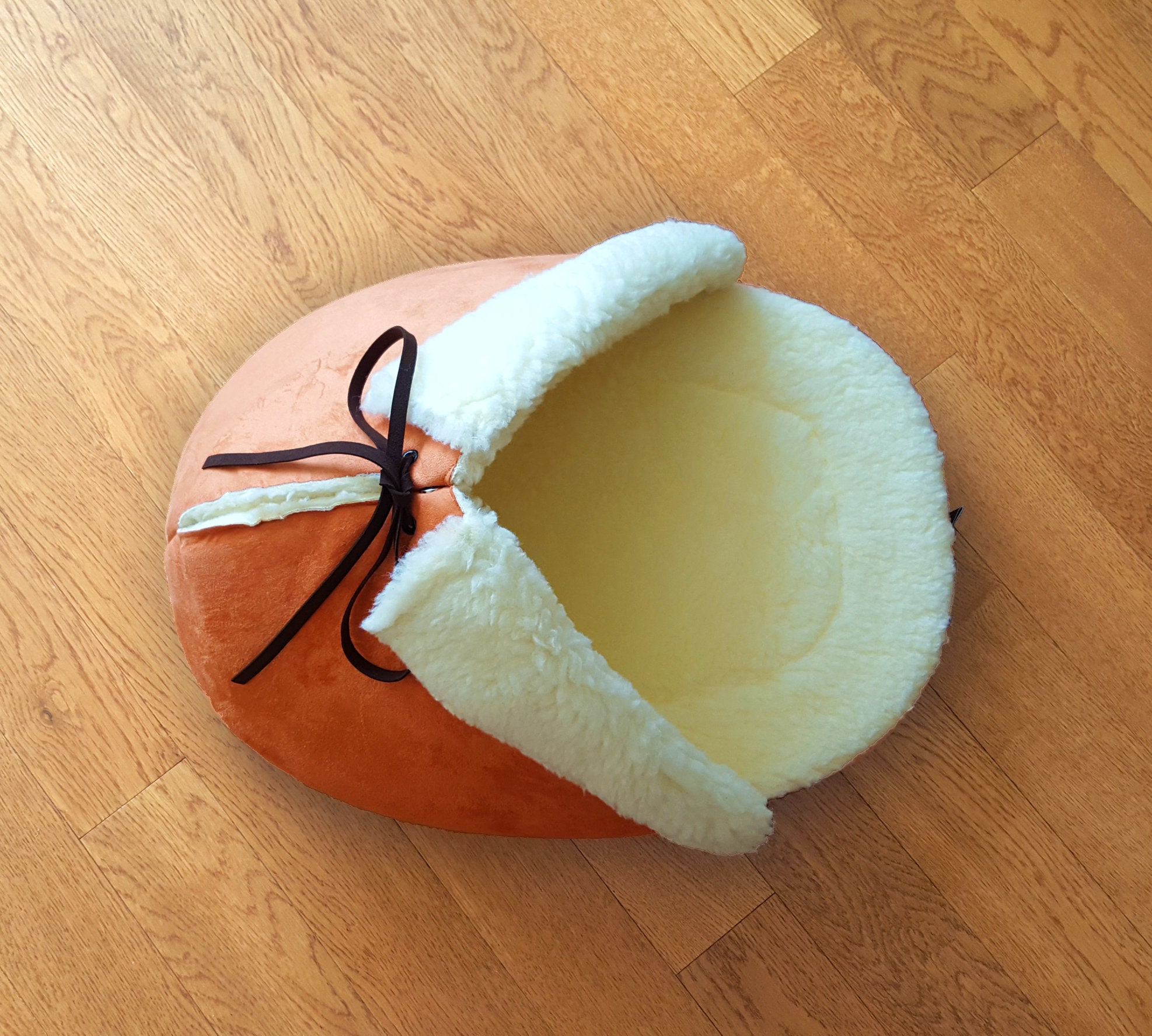 Giant Slipper Shoe Cat Bed in Orange With Matching Catnip Toy Etsy