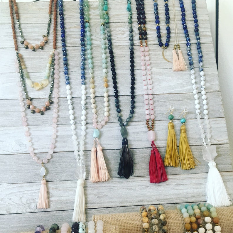 Custom Order Full Gemstone Mala