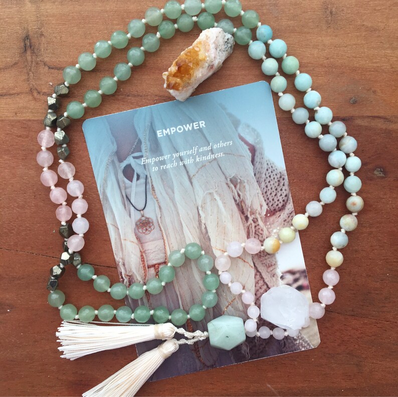 Custom Order Full Gemstone Mala