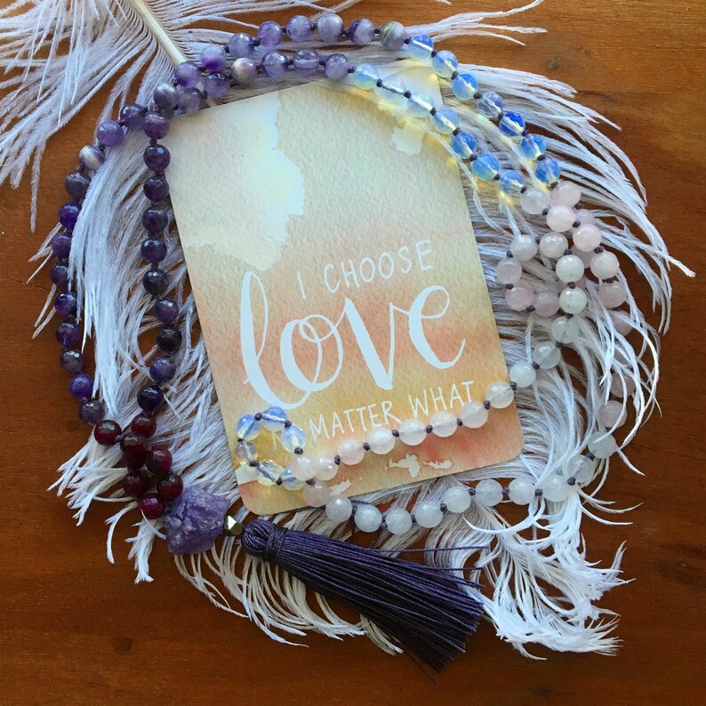 Custom Order Full Gemstone Mala