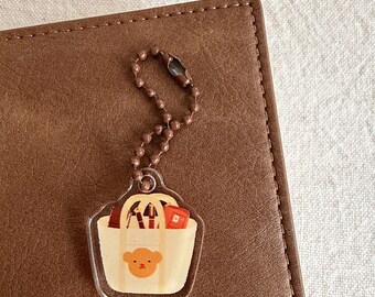 Teddy's Planner Bag Acrylic Charm