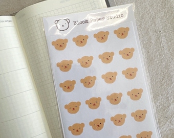 Vanilla Bear Stickers