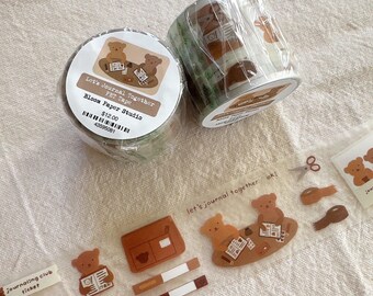Let's Journal Together Kiss Cut PET Tape