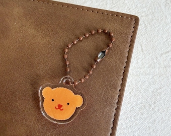 Teddy Bear Acrylic Charm