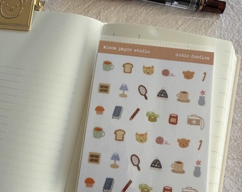 Bear's Cutie Doodles Stickers