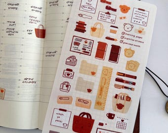 Teddy's Brain Dump & Supplies Pencil Board