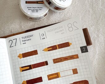 Bear's Fountain Pens Washi Tape